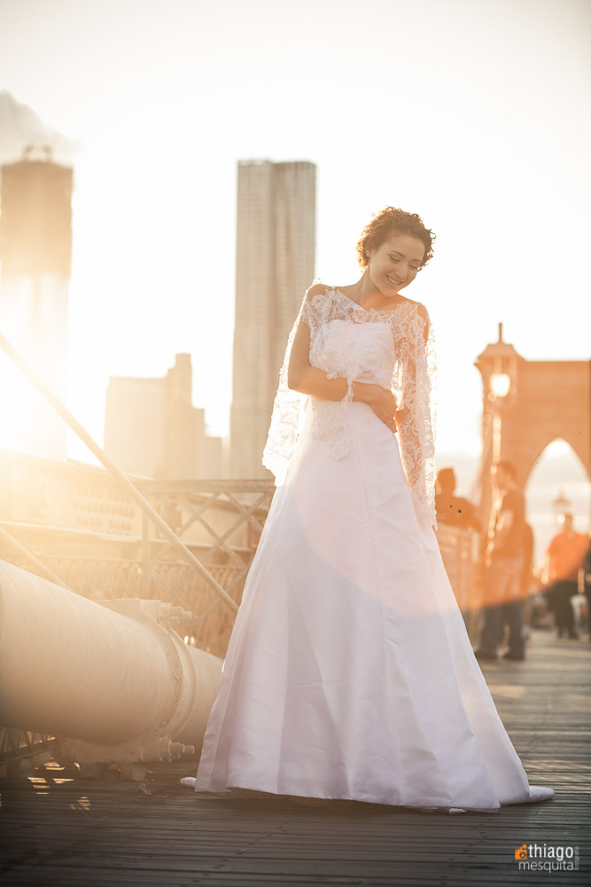 ponte do brooklyn editorial de noivas por Thiago Mesquita e Luluza
