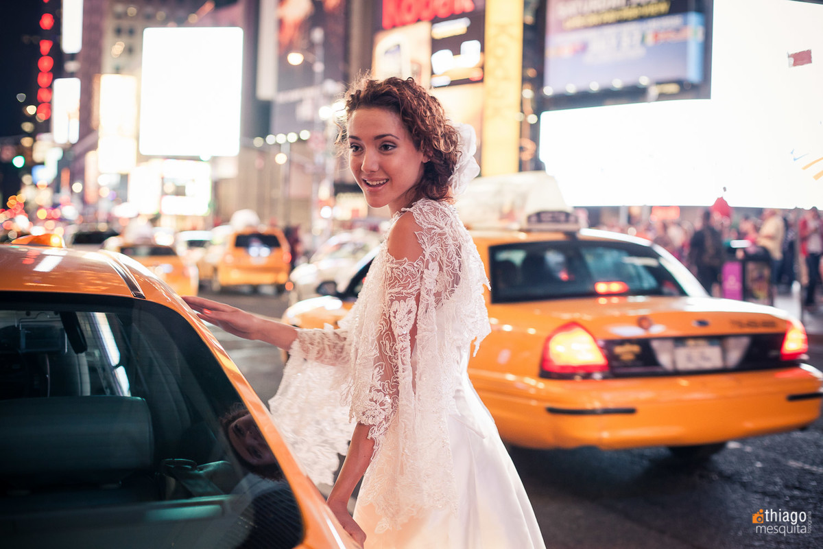yellow taxi in new york