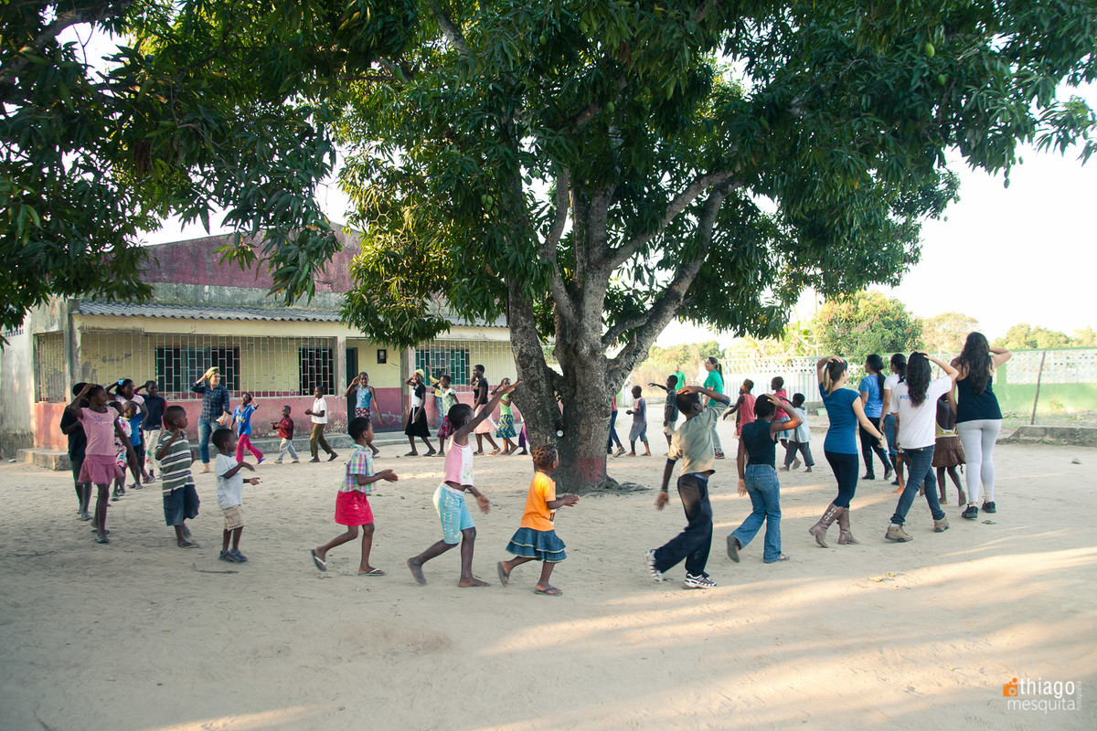 jocum dondo moçambique - missão áfrica - tempo de socialização e descontração