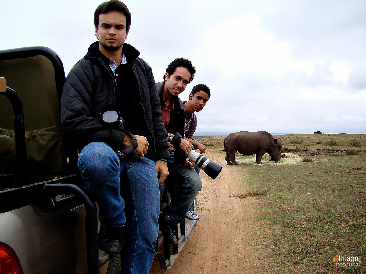 safari na áfrica - thiago mesquita, luiz fernando e Mateus alberone