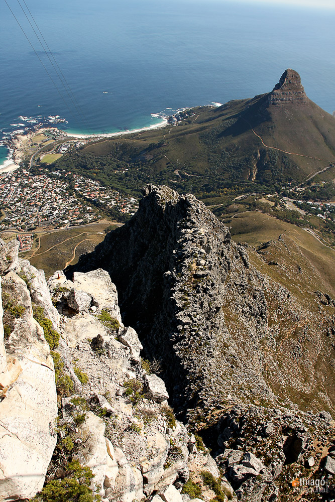 table montain - montanha da mesa - south africa - Africa do sul - view