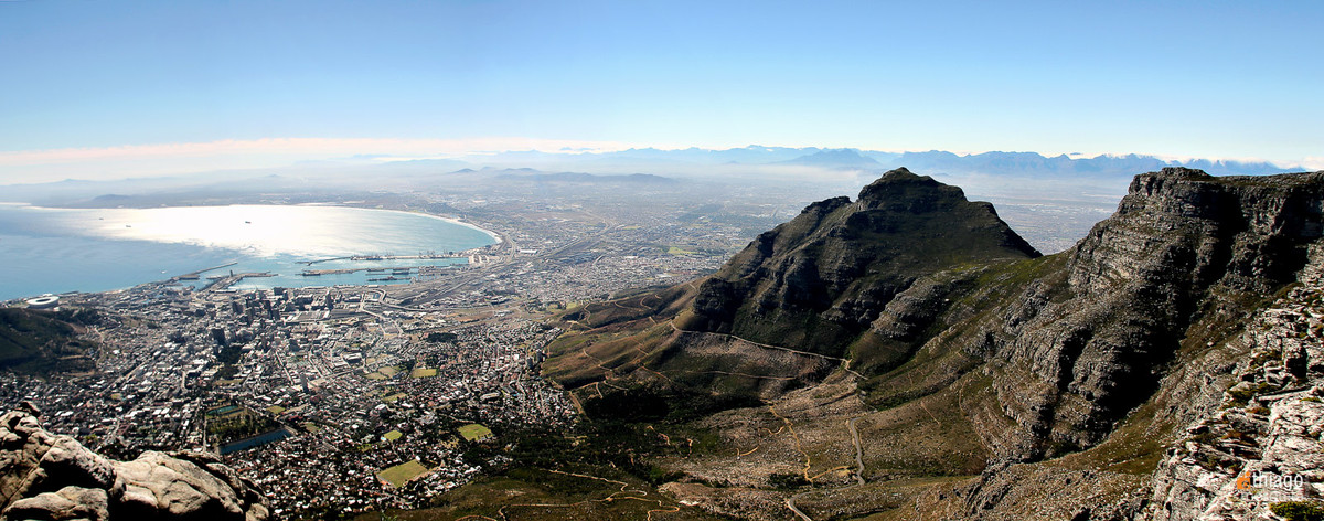 table montain - montanha da mesa - south africa - Africa do sul panoramic