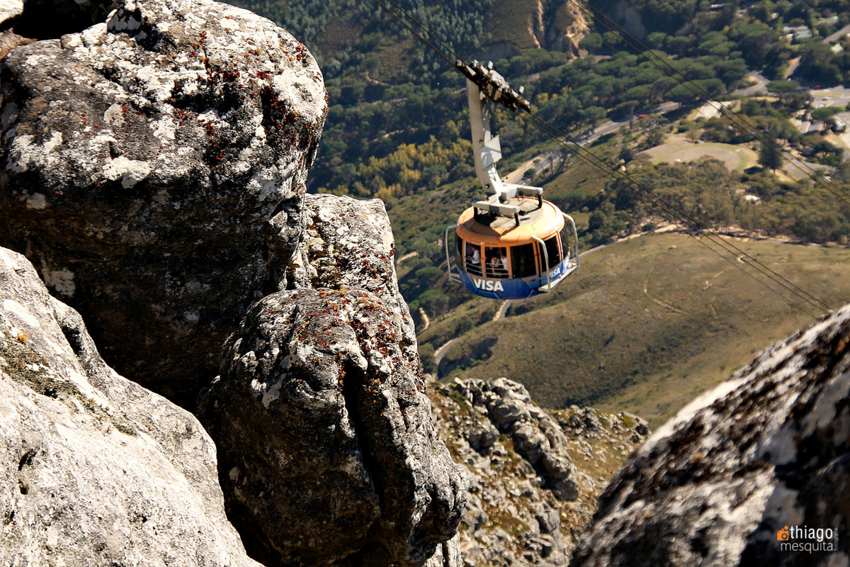 table montain - montanha da mesa - south africa - Africa do sul teleférico
