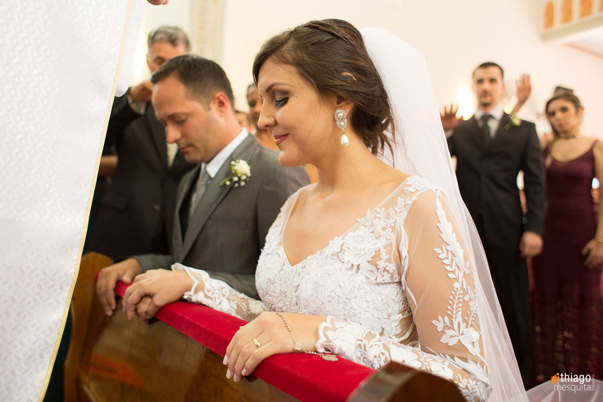 foto espontanea na igreja