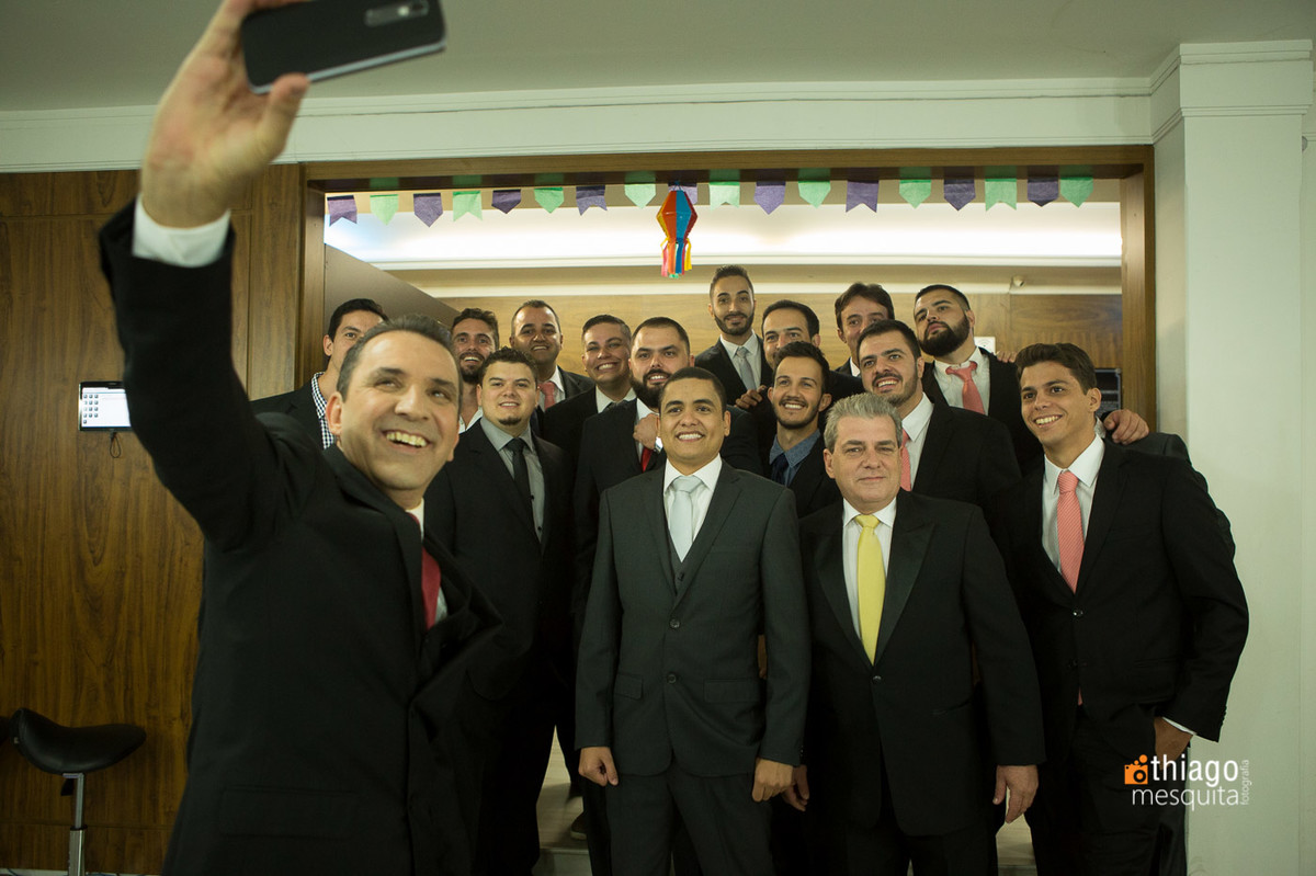 making of de noivo com os padrinhos em uberlândia