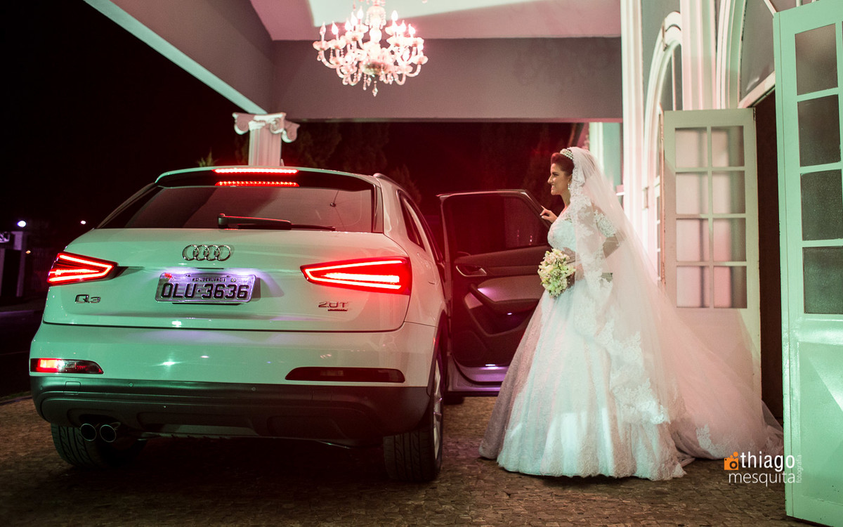 noiva em q3 suv