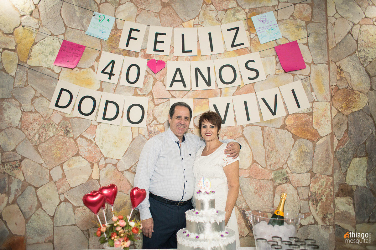 bodas de esmeralda Virginia e Odorico
