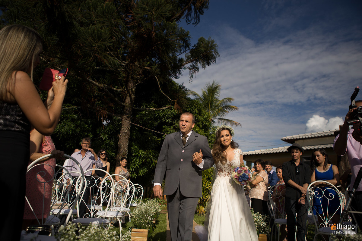 emoção do casamento