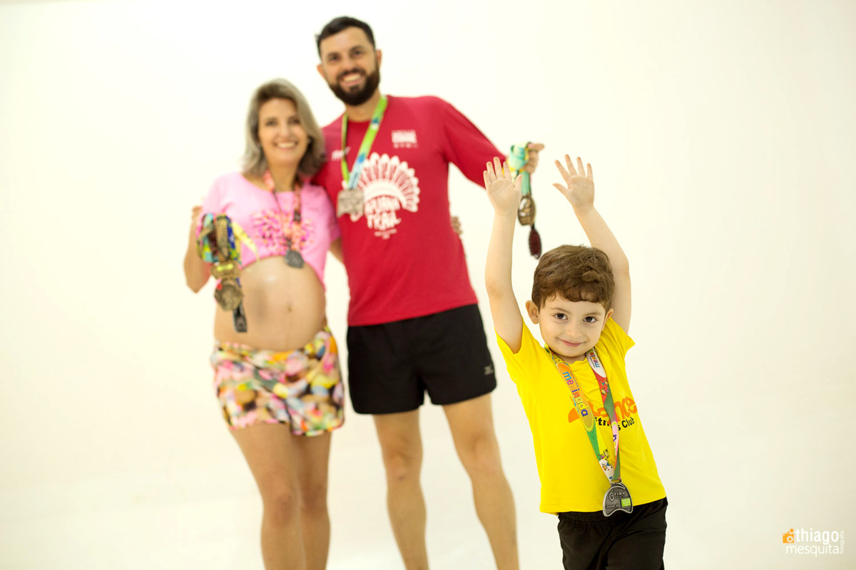 gestante corrida