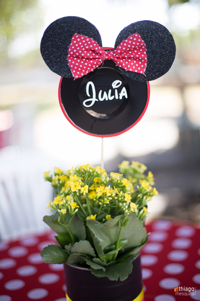 júlia 2 anos minnie tema