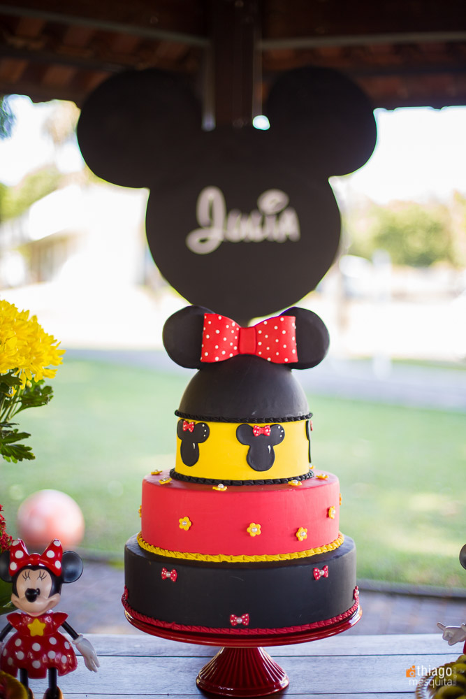júlia 2 anos minnie tema