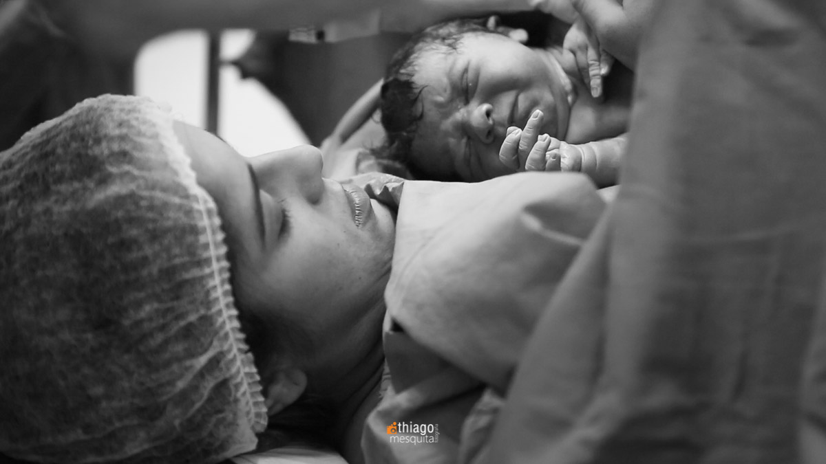 Fotografia de Parto. Clinica Santa Clara