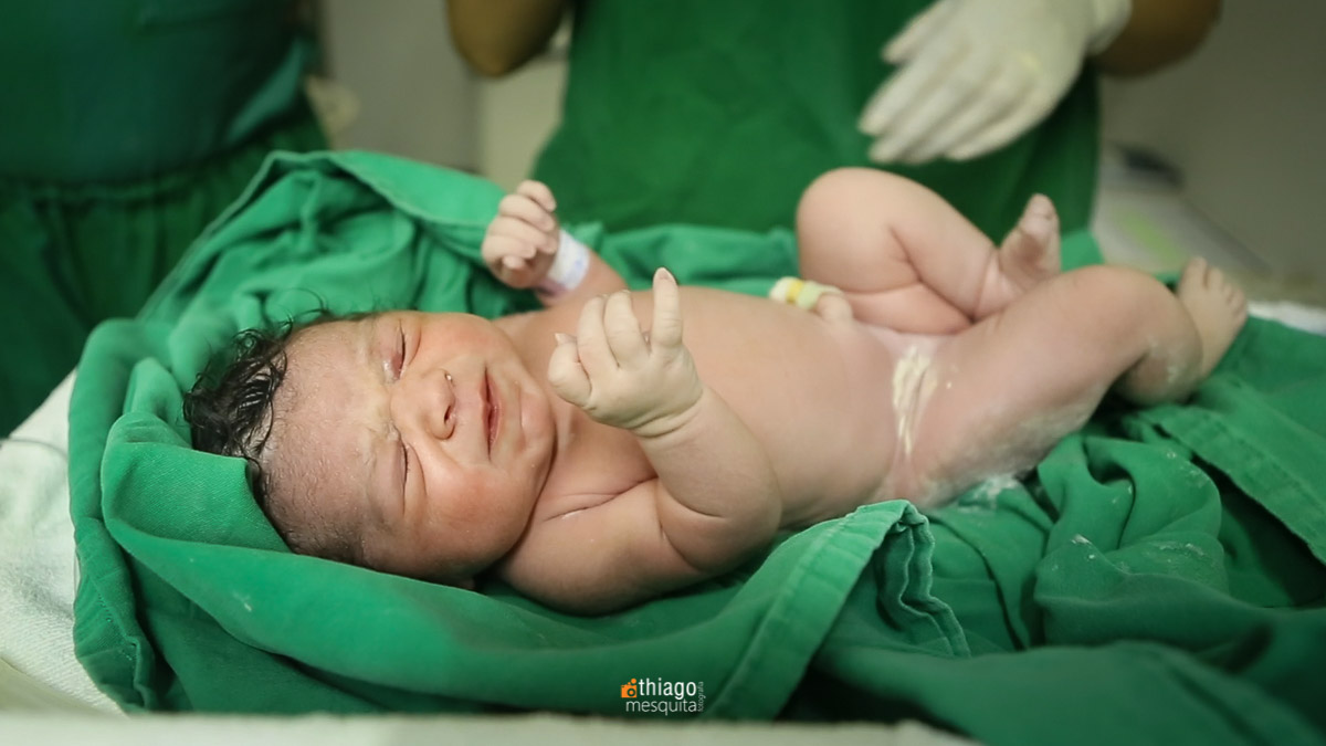 Fotografia de Parto. Clinica Santa Clara