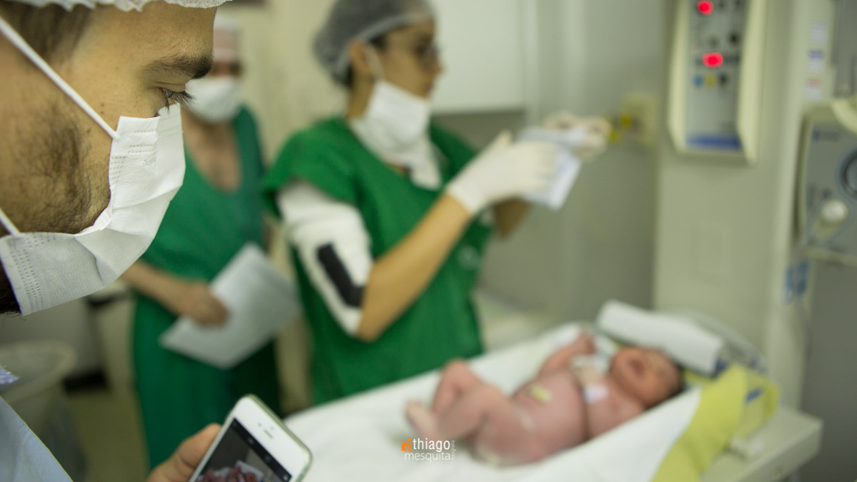Fotografia de Parto. Clinica Santa Clara