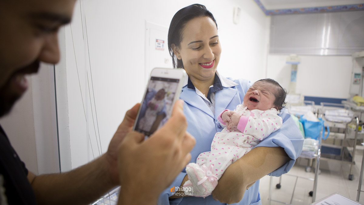 Fotografia de Parto. Clinica Santa Clara