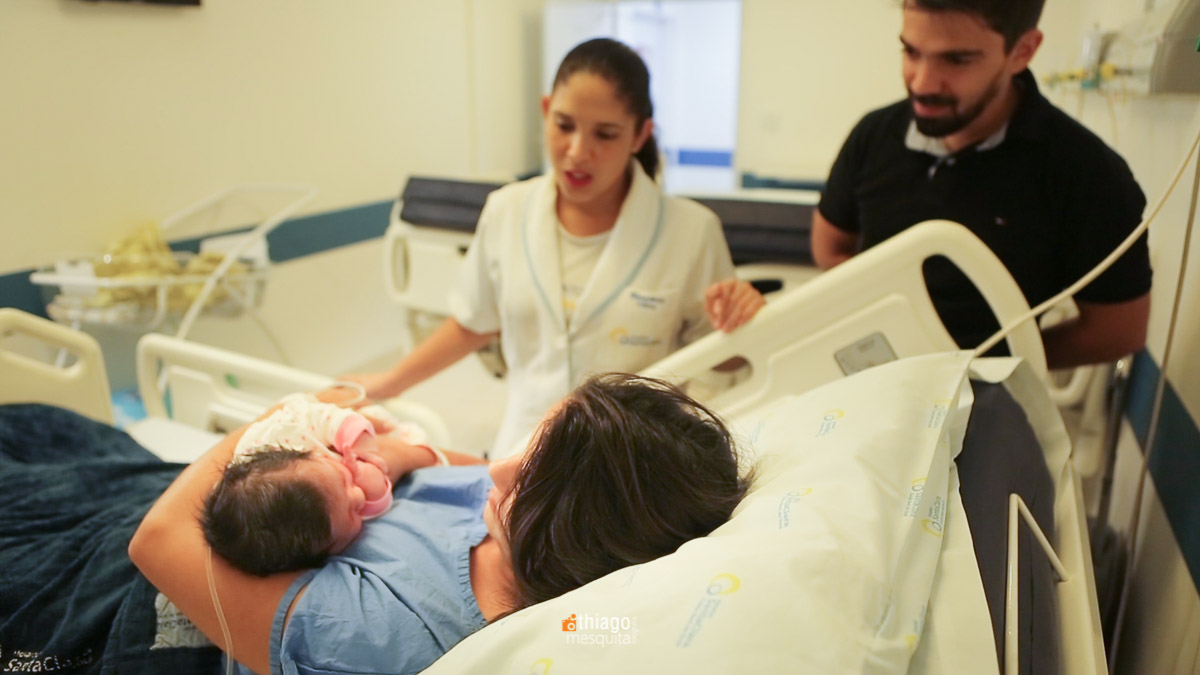 Fotografia de Parto. Clinica Santa Clara