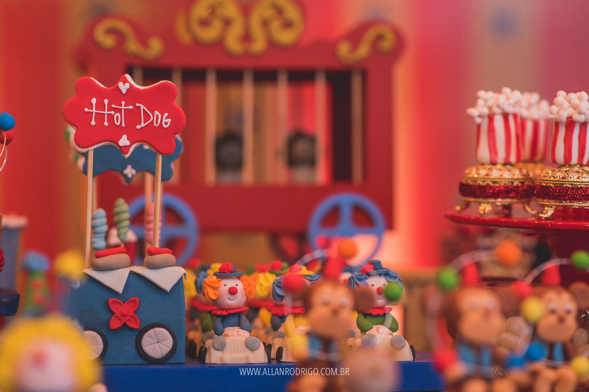 Chocolates personalizados em Aracaju lepetit tema circo