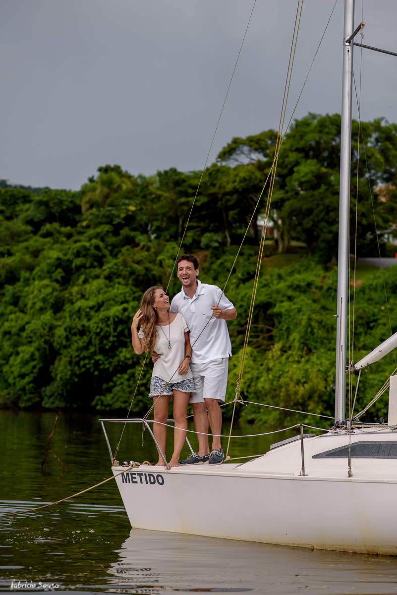 muitos sorrisos no veleiro Metido na lagoa da conceição em Floripa