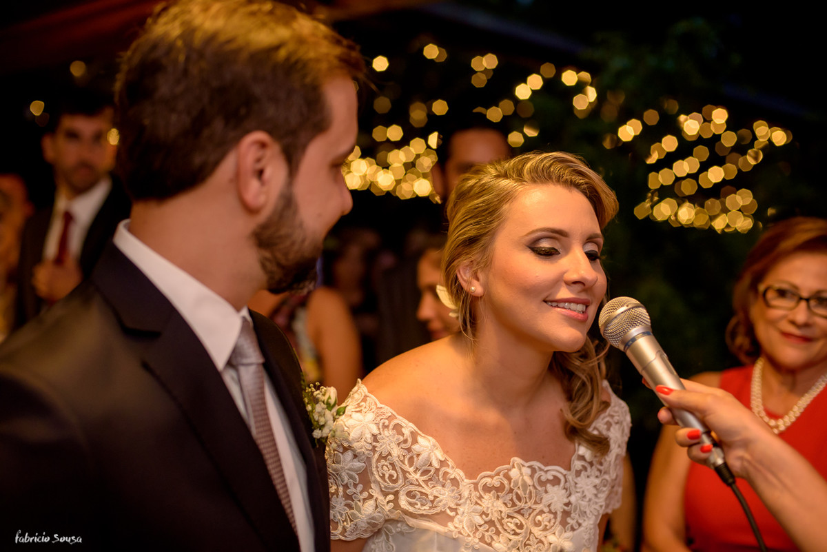 o SIM da noiva na cerimônia do mini-wedding