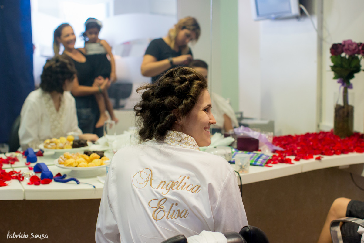 robe da noiva personalizado com seu nome