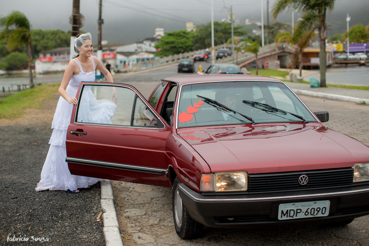 o carro do casal