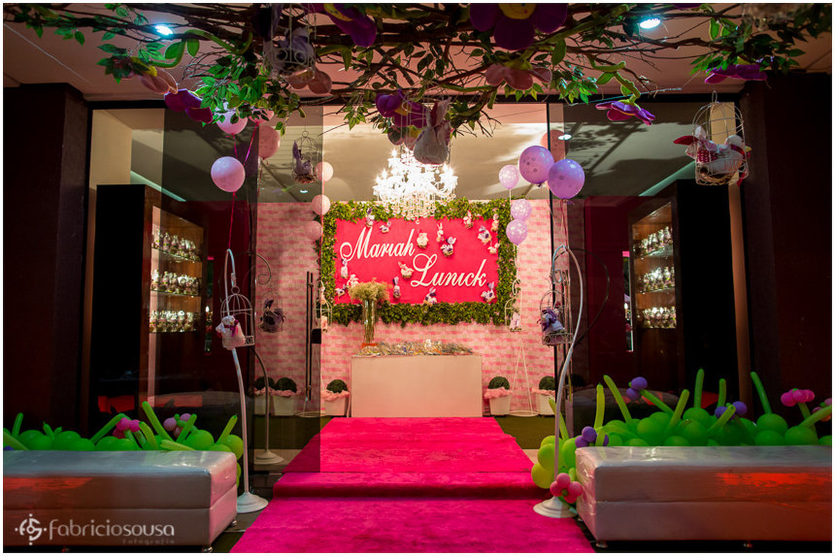 entrada da festa infantil