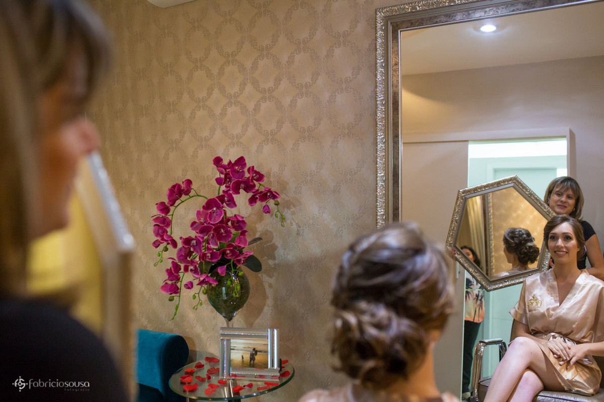 penteado da noiva de costas
