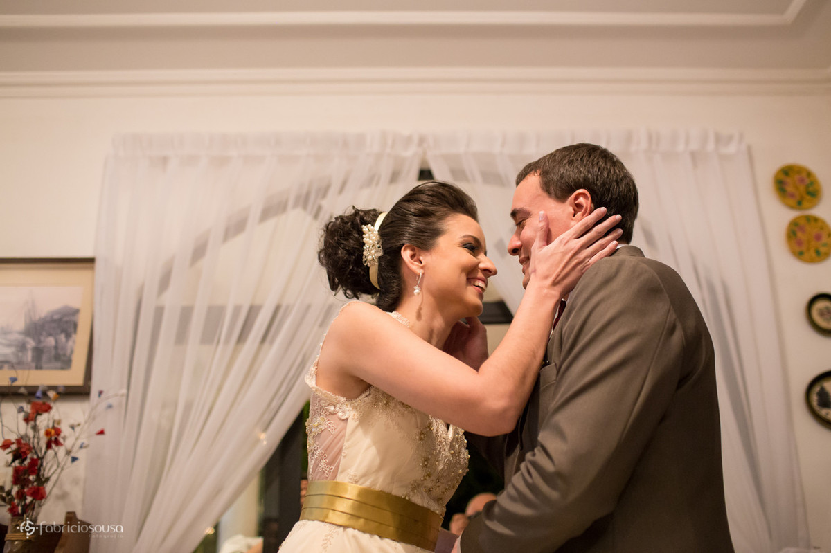 o primeiro beijo de casados