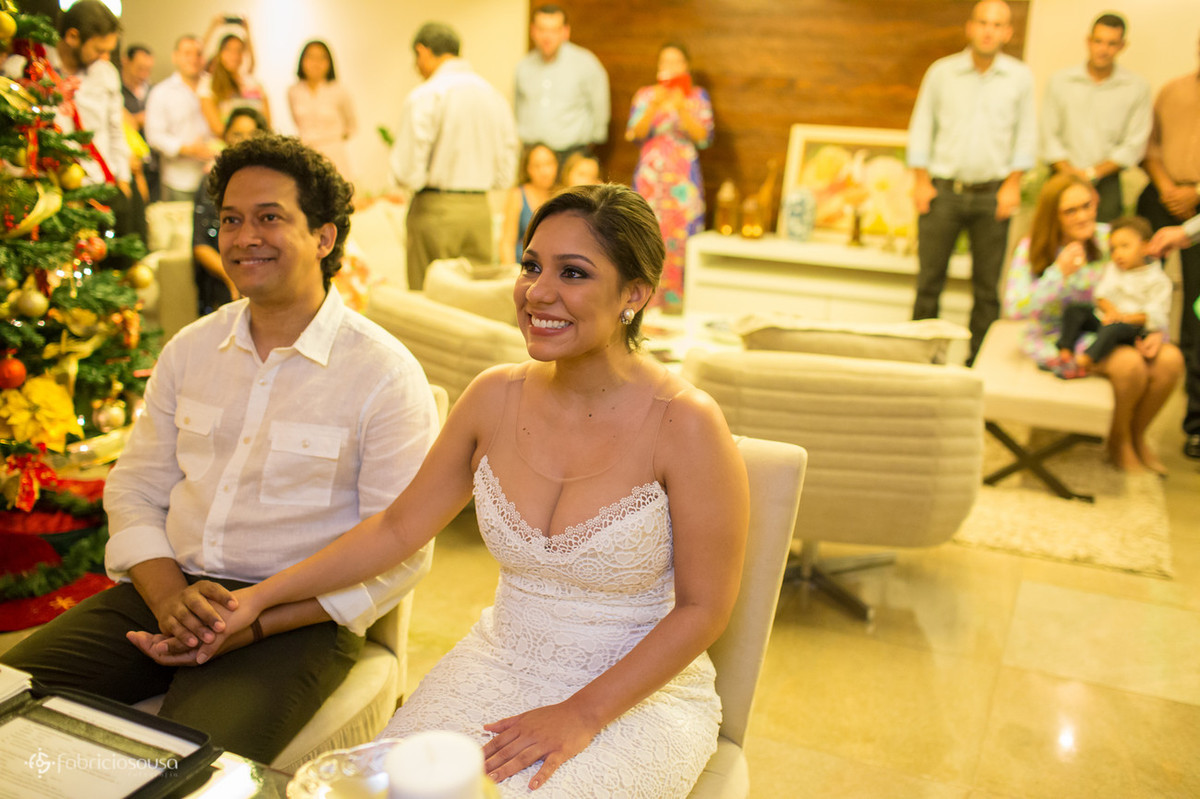 casamento Luciana e Rodrigo em casa - Belém/PA