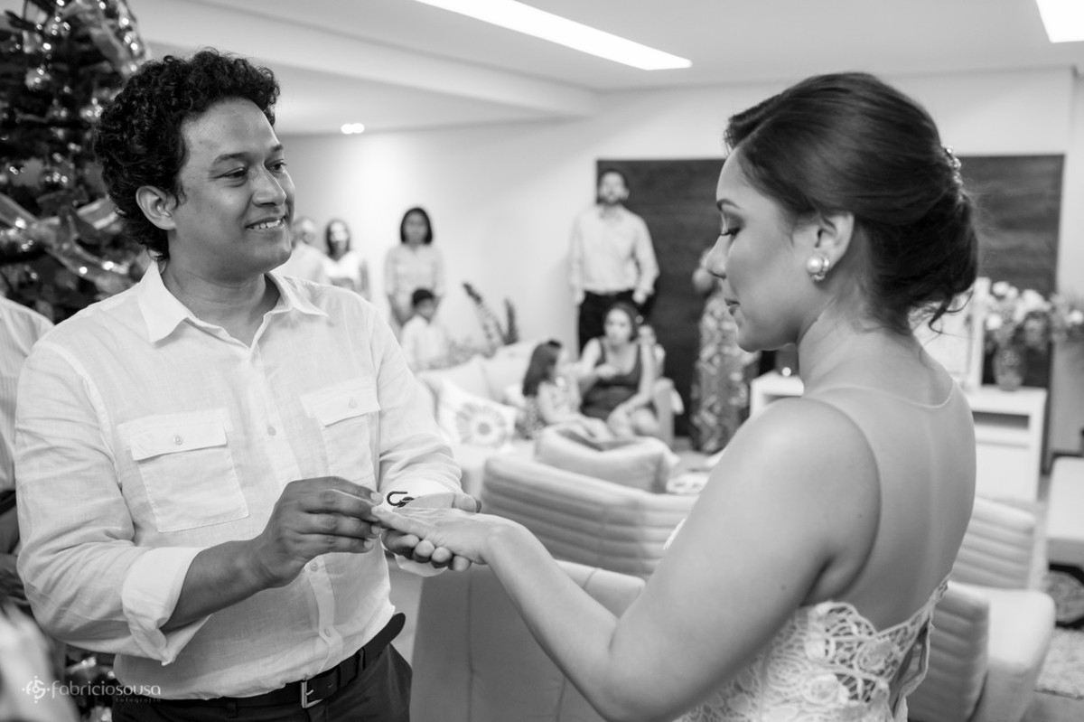 casamento Luciana e Rodrigo em casa - Belém/PA