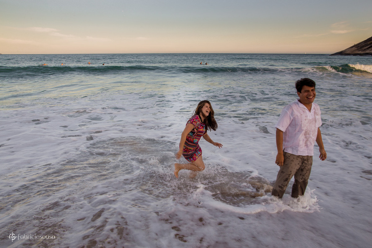 ensaio pre-casamento Gláucia e Felipe no Rio de Janeiro - Parque Laje e Grumari
