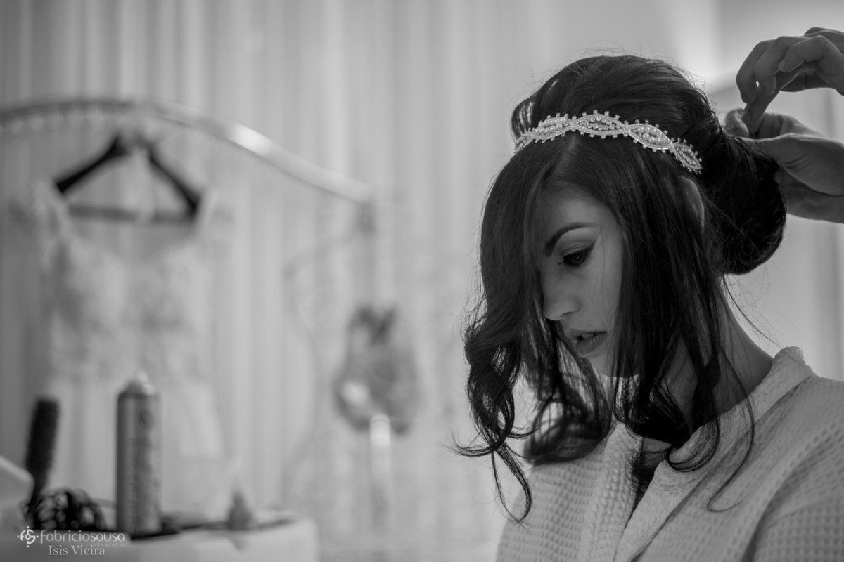 o penteado da noiva