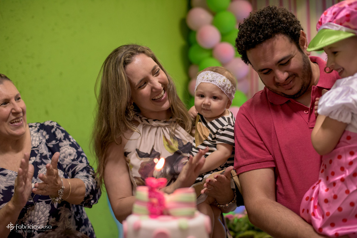 Cantando parabéns pra aniversariante