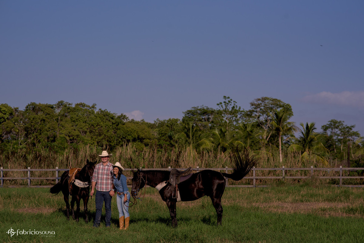 ensaio de noivos Luciana e Watilla rural em Macapá