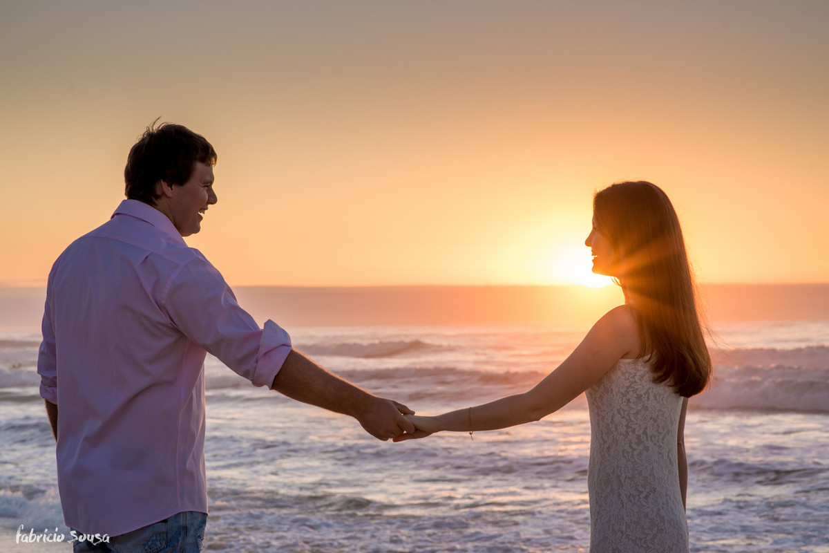 ensaio pre-wedding ao amanhcer