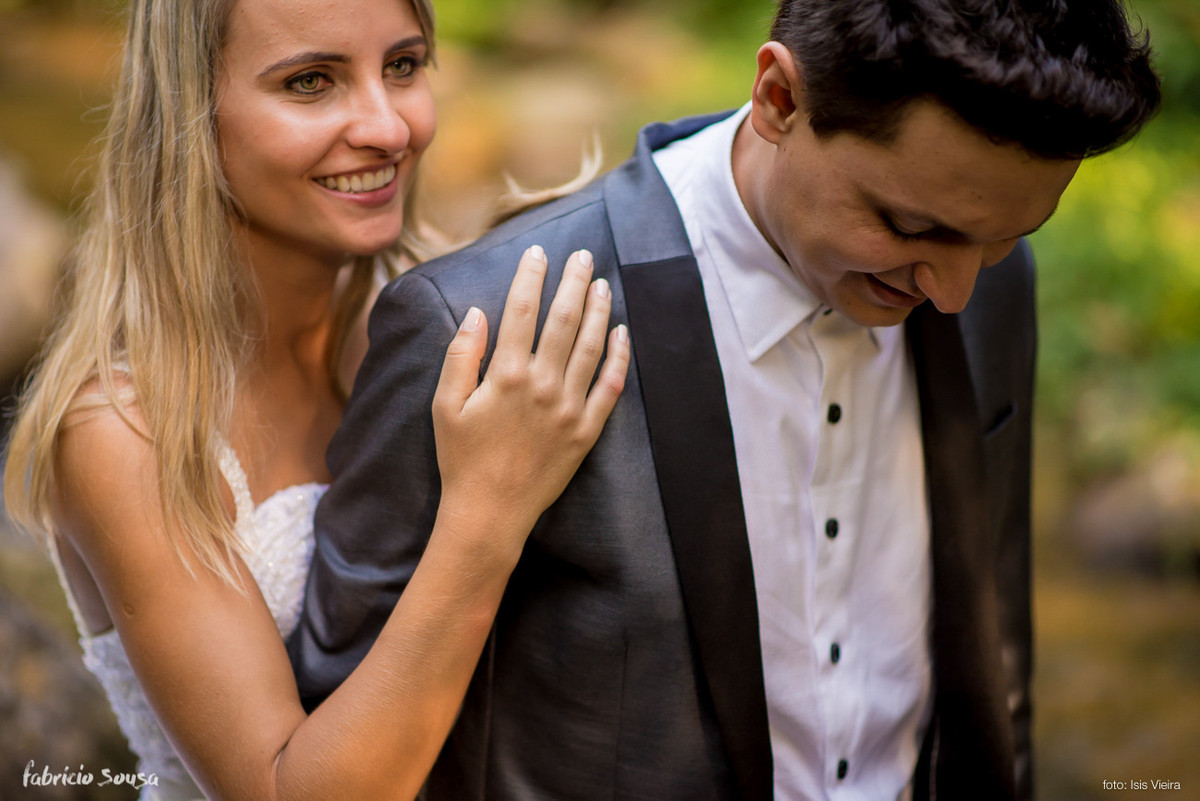pós-casamento Helen e Jander - São João Batista/SC - trash the dress