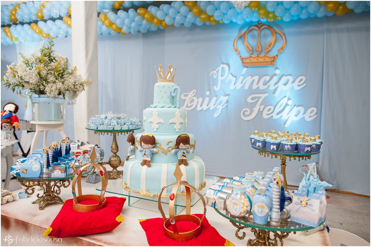 decoração do Aniversário 1 ano Luiz Felipe em Macapá