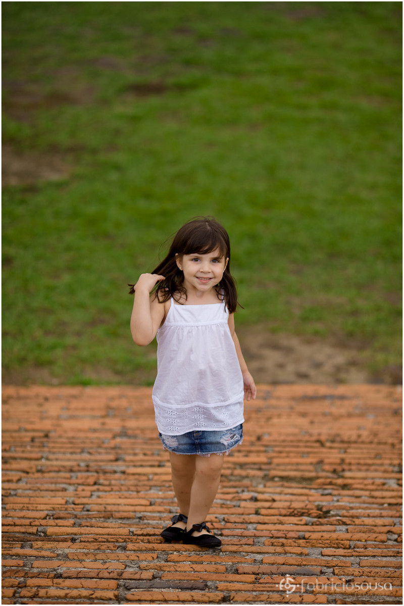 Retrato da menina pequena