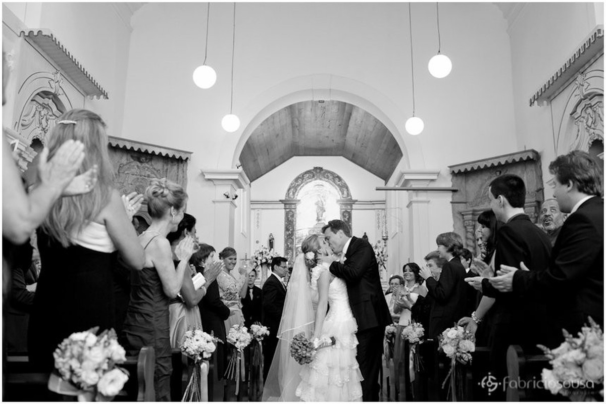 o primeiro beijo do casal