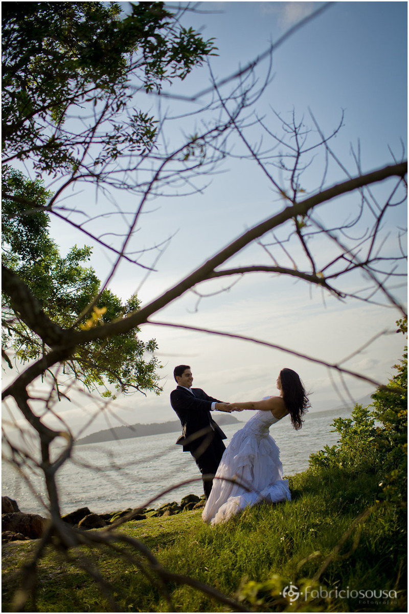 Trash the Dress Mariana e André