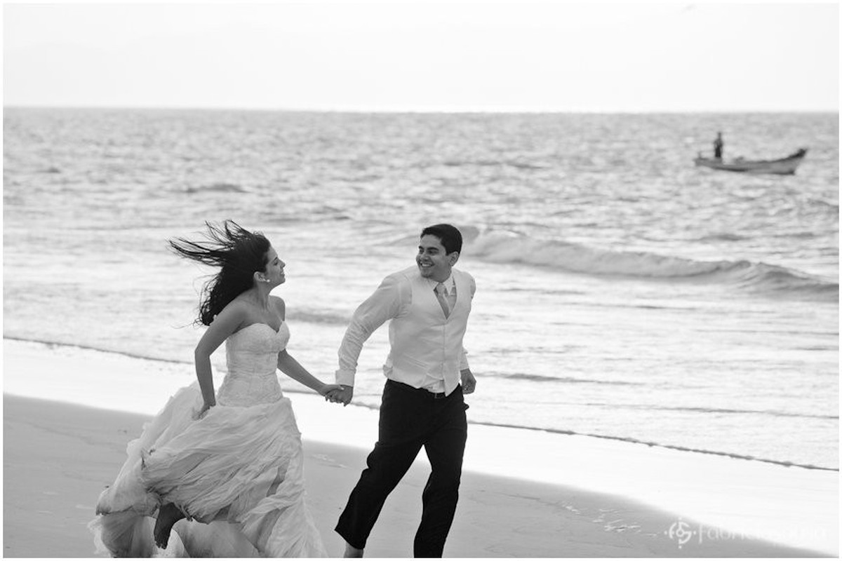 Trash the Dress Mariana e André