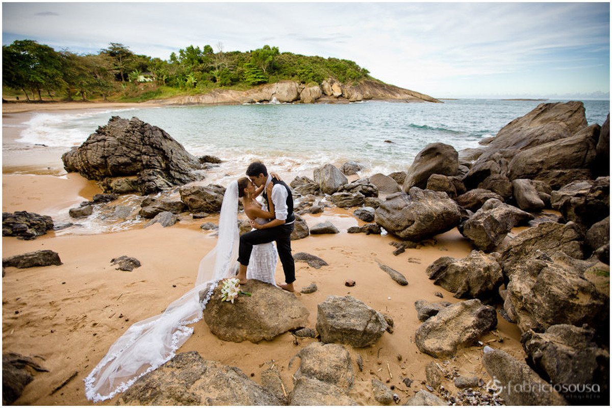 beijo na areia