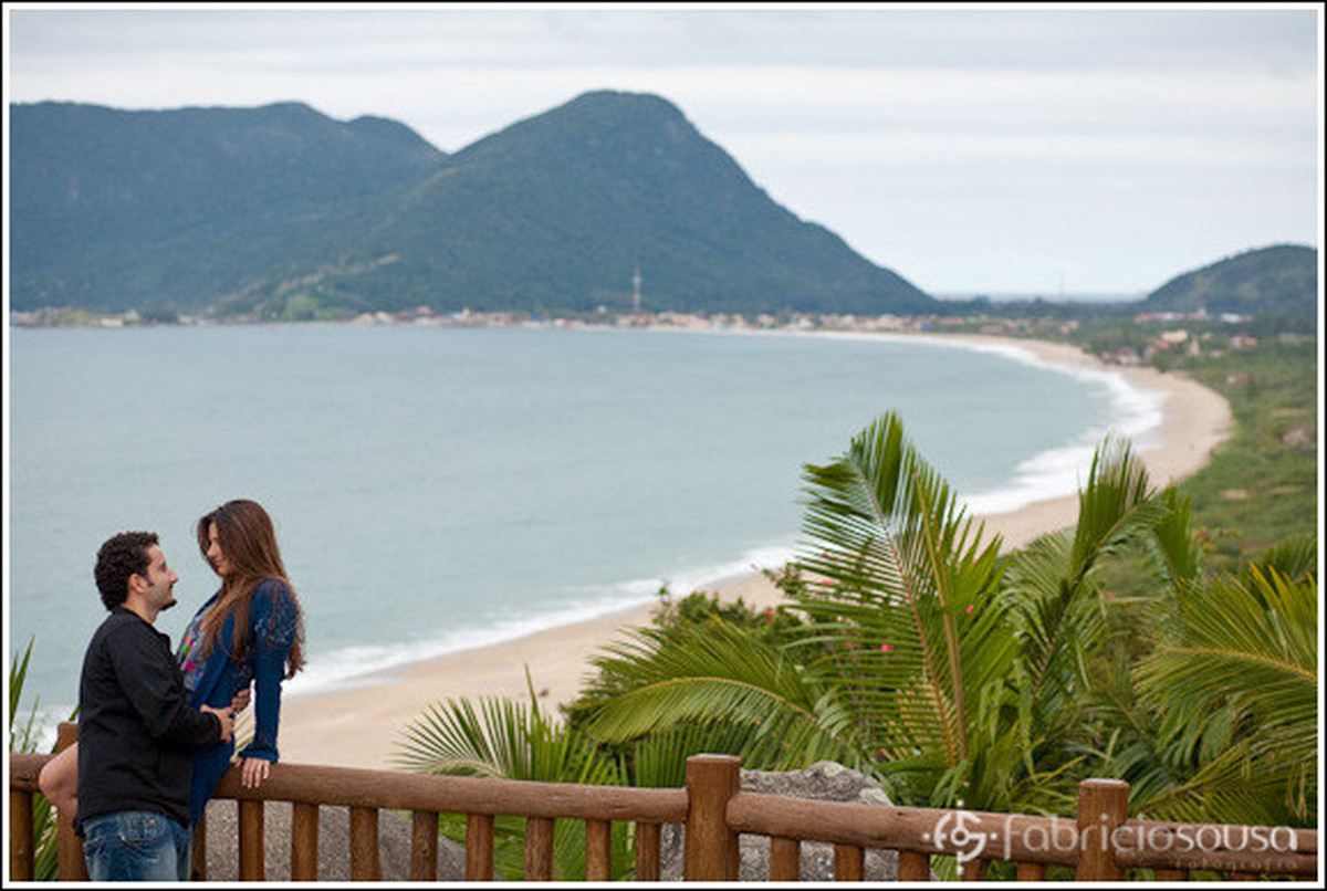 Ensaio pré-casamento no sul da Ilha de Santa Catarina