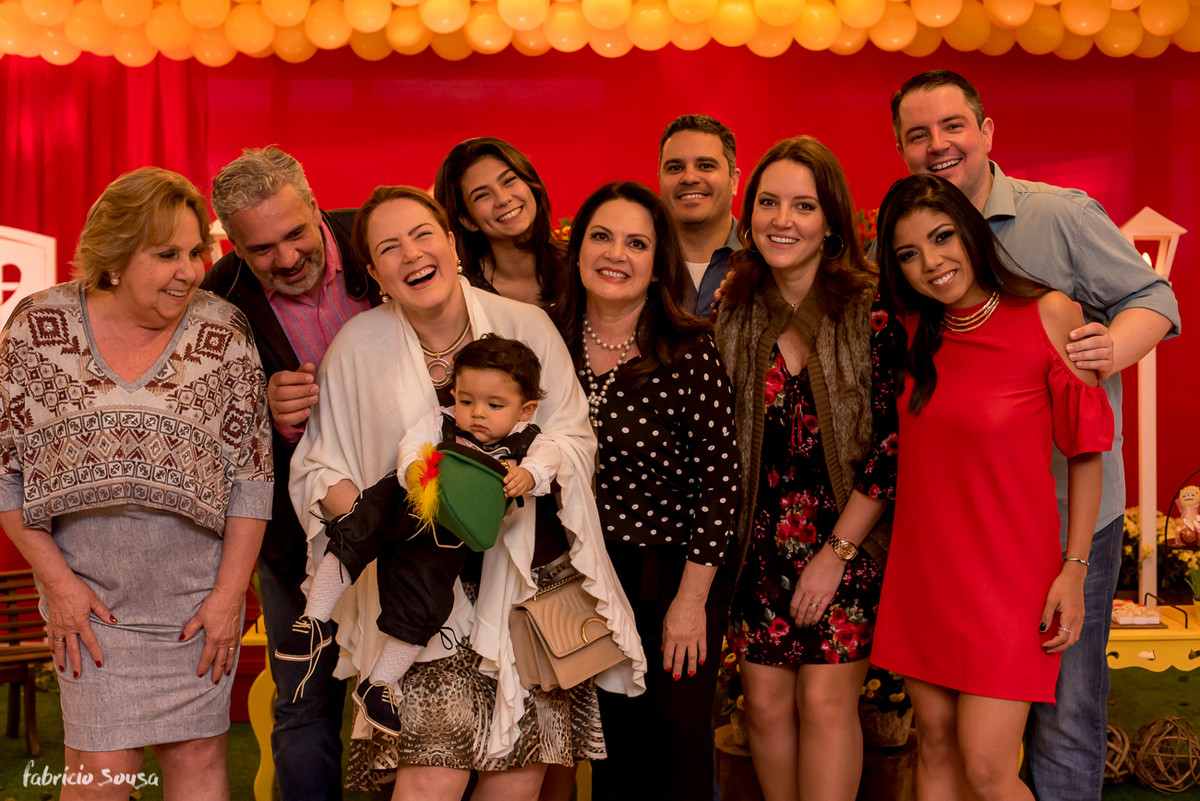 retrato com a família da mamãe