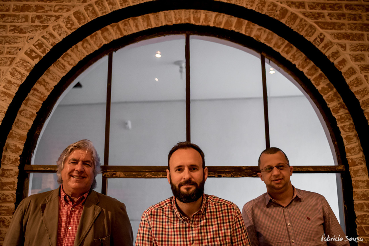 3 sócios da GR MAX em retrato coorporativo
