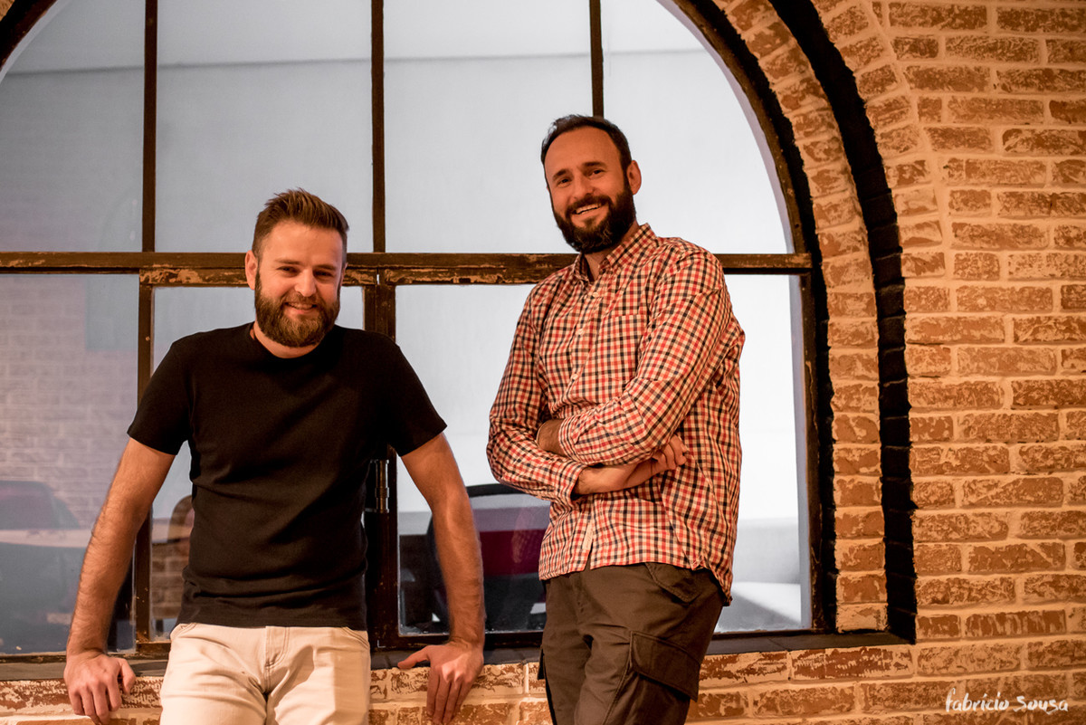 os irmãos Groch em retrato dos empreendedores