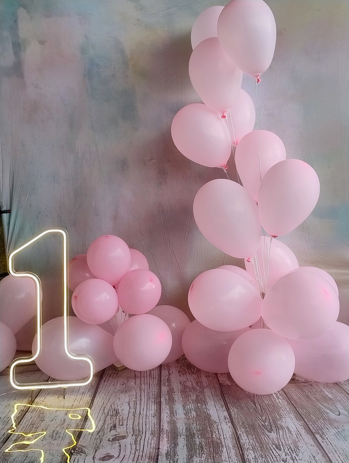 Ensaio Infantil de Aniversário 1 Ano da Maitê no Varanda Studio