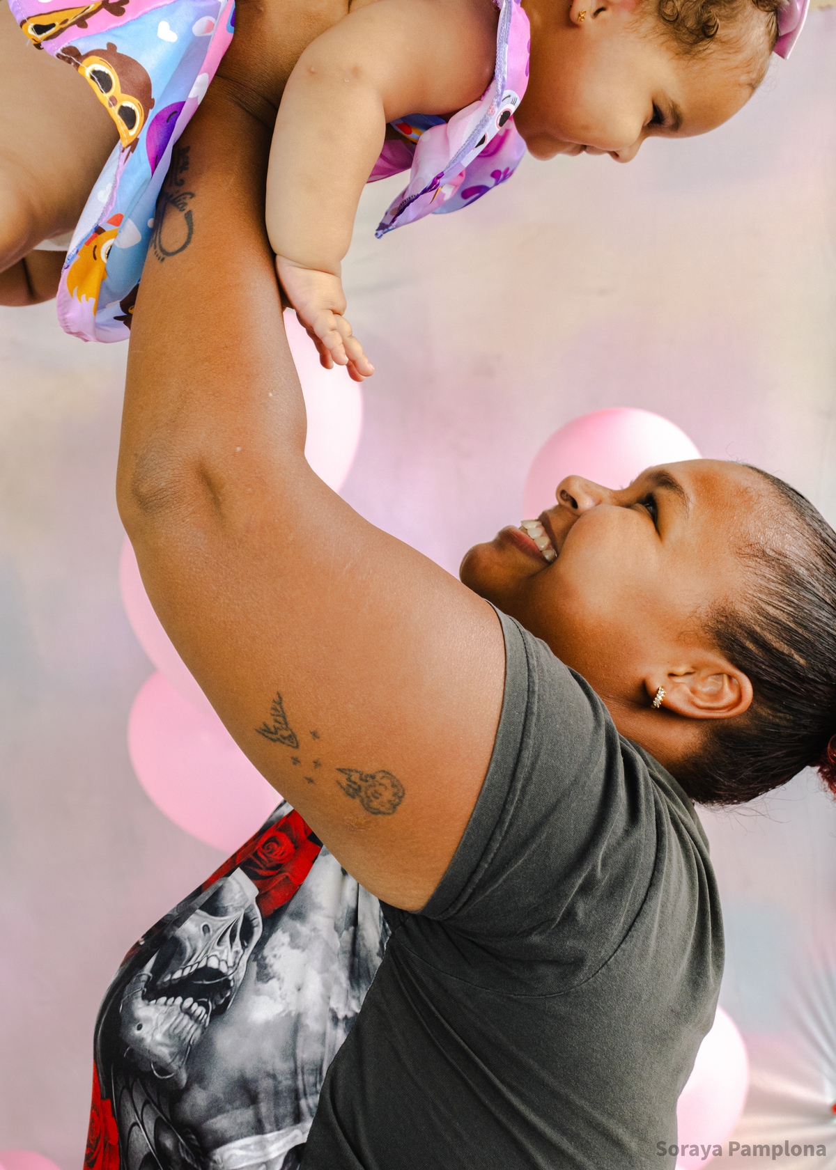 Ensaio Infantil de Aniversário 1 Ano da Maitê no Varanda Studio