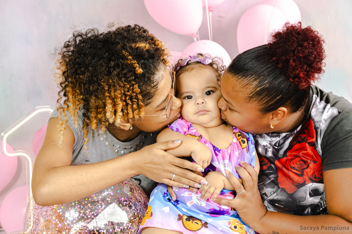 Ensaio Infantil de Aniversário 1 Ano da Maitê no Varanda Studio