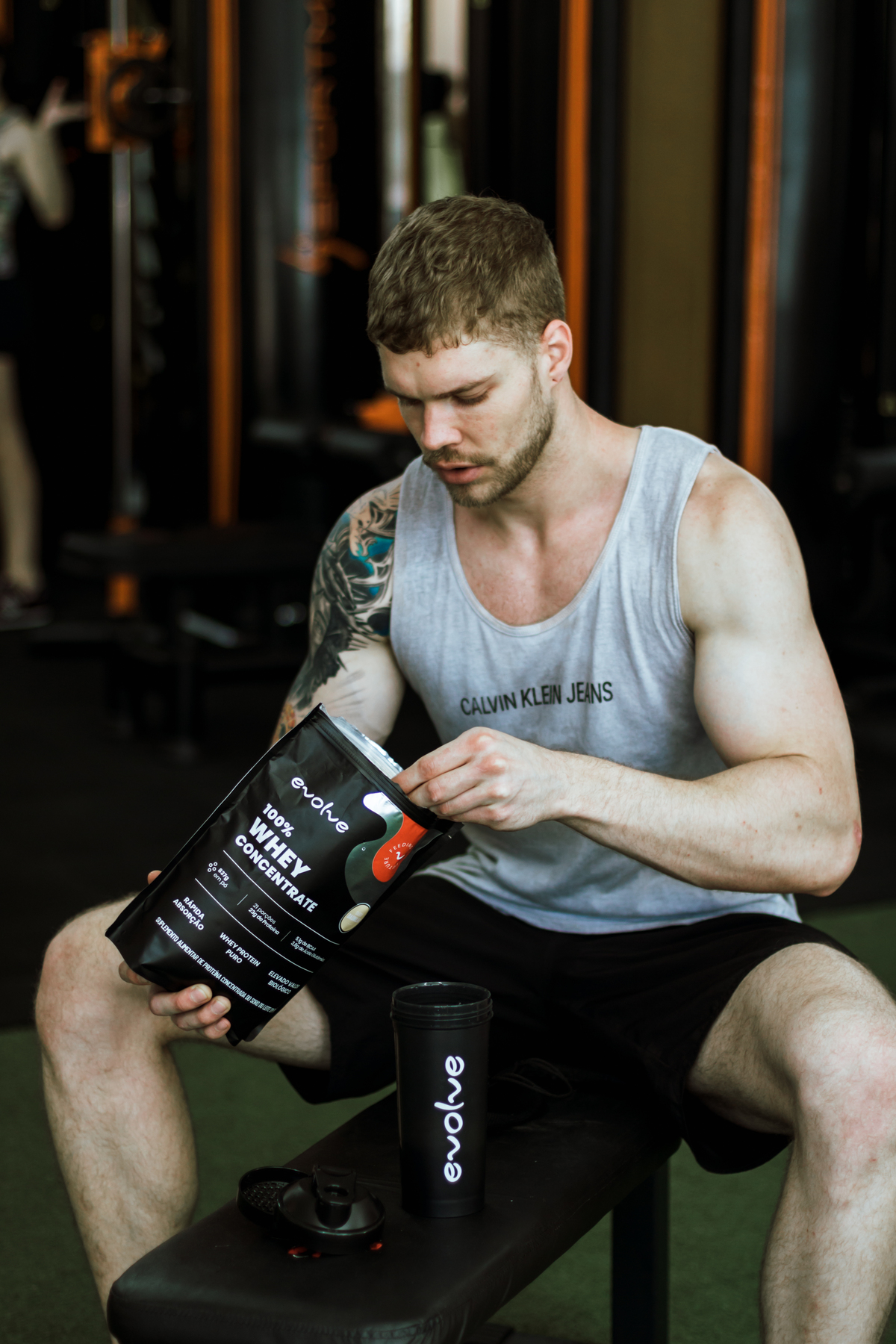 Ensaio Fitness Masculino